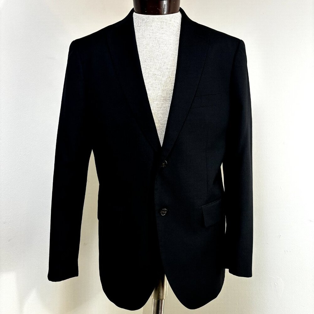 Stile Benetton Sport Coat Blazer 50 EU/40-41 US‎ Wool Blend Slim Fit Suit Jacket - Picture 14 of 14